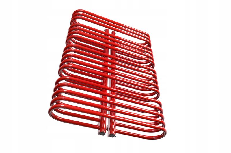 GRZEJNIK ŁAZIENKOWY NEO 940x550 CZERWONY !!! 755w zdjęcie 3