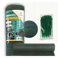 Siatka cieniująca zielona Gardina maskująca płot