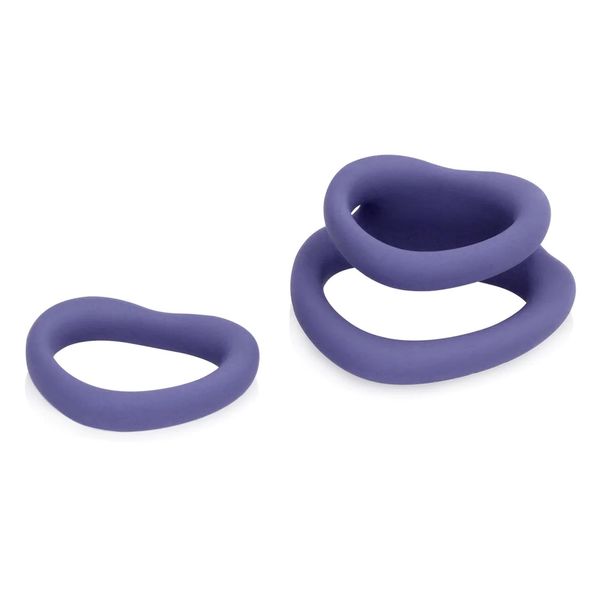 Heart Cockring Set - Violet Storm zdjęcie 6