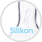 Smoczek do butelek szerokootworowych EasyStart silikonowy. Przepływ średni na Arena.pl