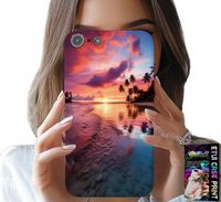 ETUI DO IPHONE 5 / 5S / 5C - PLAŻA WAKACJE WYSPA PIĘKNE WIDOKI +SZKŁO