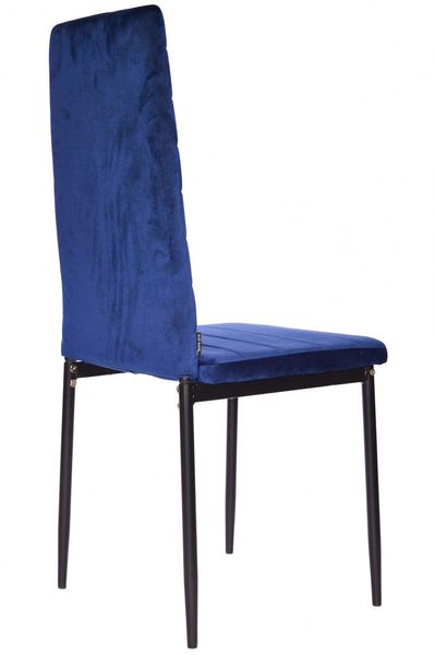 Krzesło VALVA VELVET BLUE zdjęcie 5