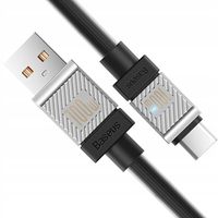 2 x Kabel 2m USB - USB-C TYP-C Baseus CoolPlay WYTRZYMAŁY 6A 100W 200cm HUA