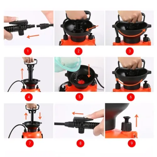 OPRYSKIWACZ CIŚNIENIOWY OGRODOWY RĘCZNY 5L LANCA na Arena.pl