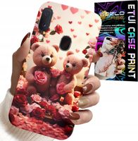 ETUI DO SAMSUNG GALAXY A40 - MISIE, LOVE YOU, SERCA WIELE WZORÓW CASE