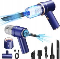 MINI BEZPRZEWODOWY ODKURZACZ RĘCZNY DO KLAWIATURY AUTA DOMU BAGAŻU