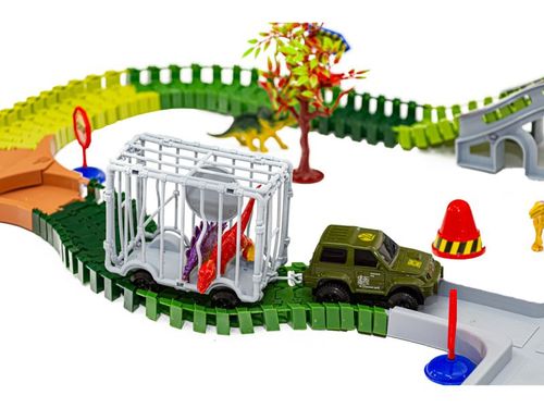 DLA DZIECI TOR SAMOCHODOWY WYŚCIGOW DINOZAUR na Arena.pl