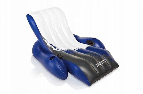 Materac Fotel Dmuchany Leżak Plażowy Do Wody Pływania na Basen INTEX 58868 na Arena.pl