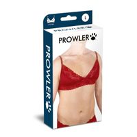 Prowler Red Lace Bra Small