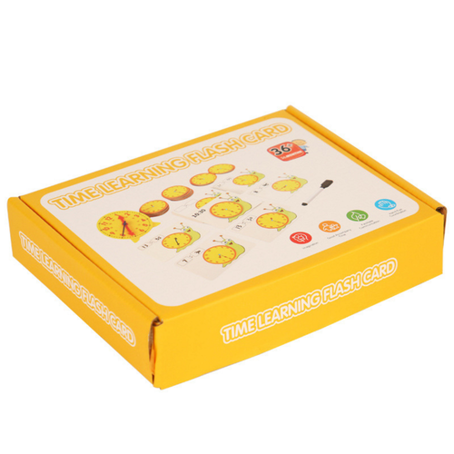 Pomoc Dydaktyczna Edukacyjna Nauka Godzin Zegar Karty Pisak Suchościeralny na Arena.pl