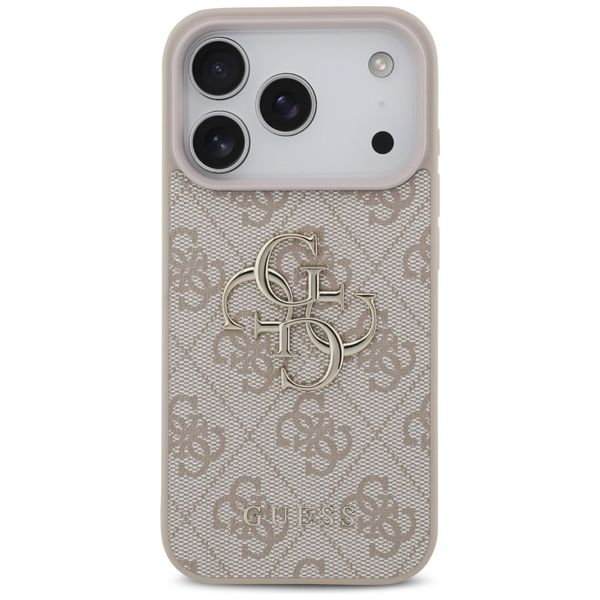 Etui Guess 4G Big Logo do iPhone 17 Pro różowy zdjęcie 3