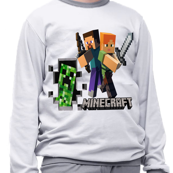Piżama dziecięca Minecraft zdjęcie 1