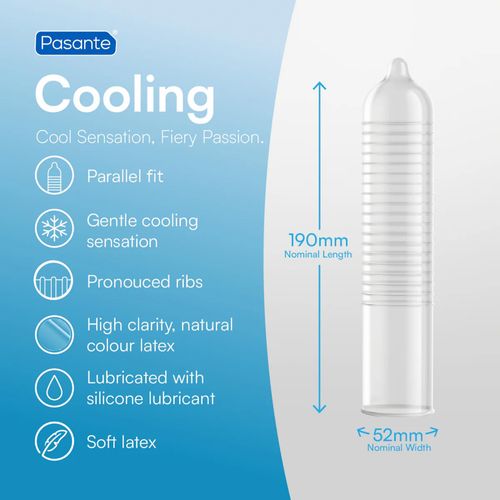 pasante cooling condoms bulk packs 144 pcs na Arena.pl