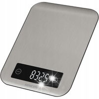 Waga Kuchenna Slim Sencor LCD SKS 7100SS do 10kg Srebrna