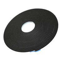 TAŚMA 3209 6mm/6mm/12m CZARNA, PIANKA 1-STR LEPNA, SCAPA