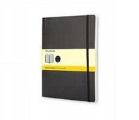 NOTES CLASSIC 19X25 KRATKA - CZARNY MOLESKINE