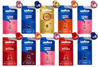 Kapsułki z kawą do ekspresów Nespresso marki Lavazza Espresso Mix Top 100