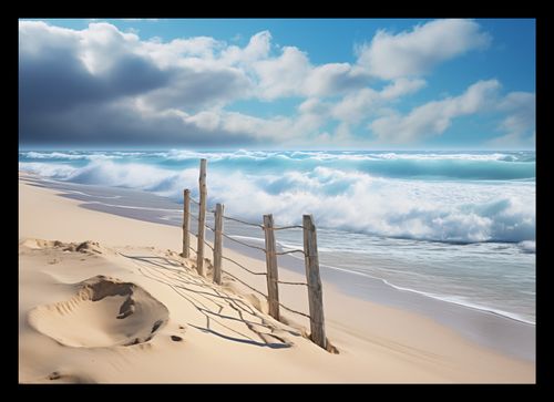 Plakat 29,7x21cm Szepty Oceanu na Arena.pl