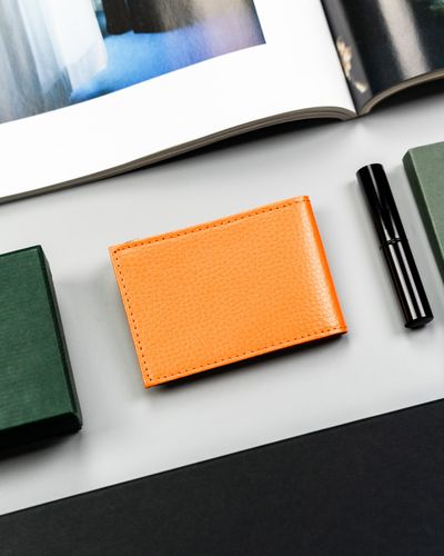 etui na karty skórzane 301-bl-orange na Arena.pl
