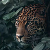 Plakat 100x100cm Schowany w Cieniu