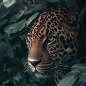 Plakat 100x100cm Schowany w Cieniu