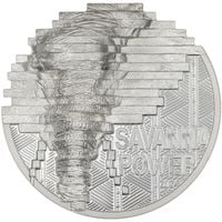 Cook Islands: Reconstruction - Elephant 2 uncje Srebra 2024 Proof High Relief