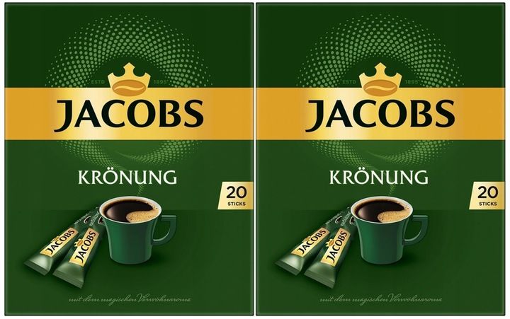 Jacobs Kronung kawa w saszetkach rozpuszczalna 3x20 saszetek 36g z Niemiec zdjęcie 2
