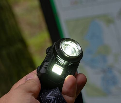 LATARKA CZOŁOWA LED CZOŁÓWKA AKUMULATOROWA MOCNA ZOOM USB C 500lm PRO VAYOX na Arena.pl