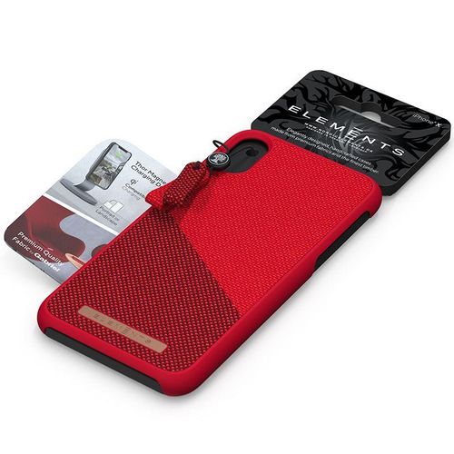 Nordic Elements Saeson Freja - Etui iPhone 8 Plus / 7 Plus / 6s Plus (czerwony) na Arena.pl