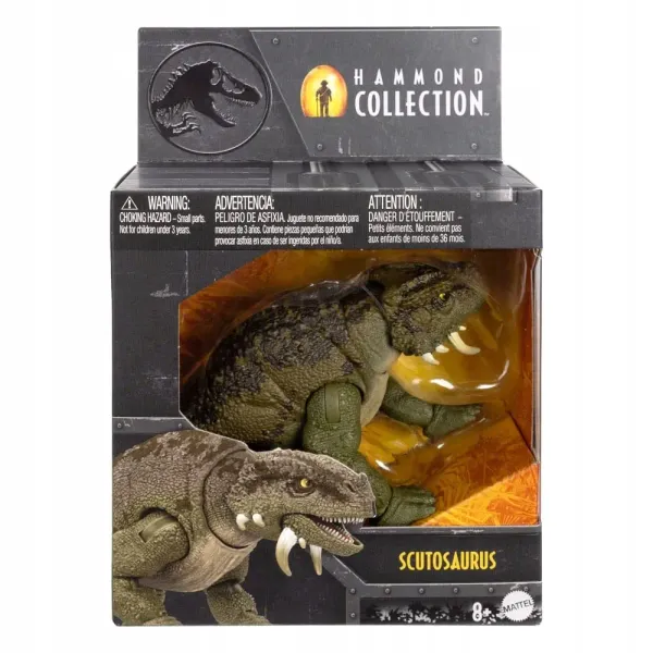 Jurassic World Hammond Collection Action Figure Scutosaurus zdjęcie 4