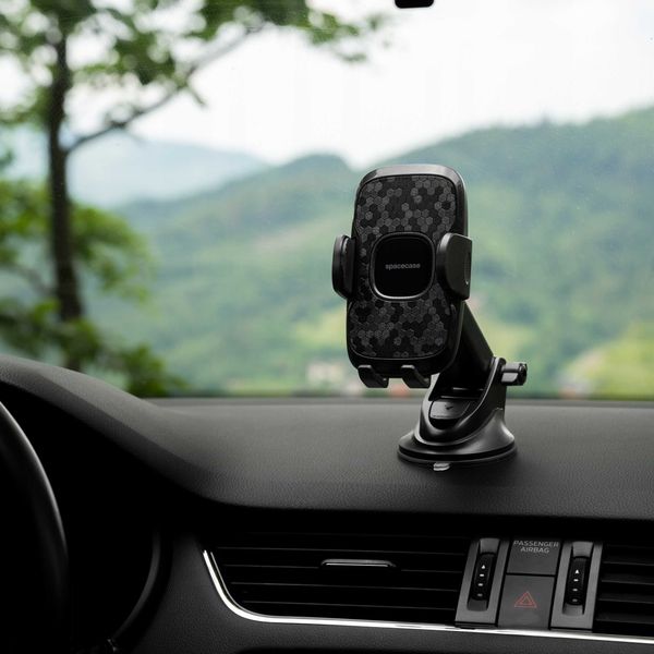 Spacecase Car Holder Sc13 Ghost Dash/Windshield Black zdjęcie 15