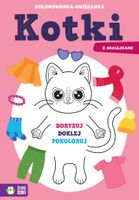 Kolorowanka-ubieranka. Kotki 8443