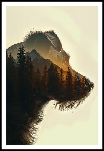 Plakat 61x91,5cm Psi Duch Lasu na Arena.pl