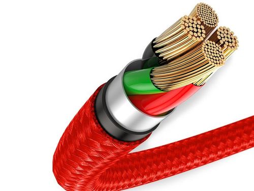 Baseus Kabel Halo Data USB - USB-C Type C 3A 1m red na Arena.pl
