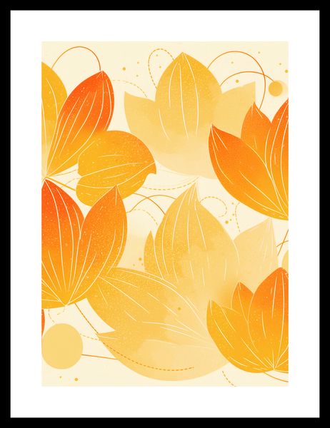 Plakat 50x70cm Jesienna Wizualizacja zdjęcie 3