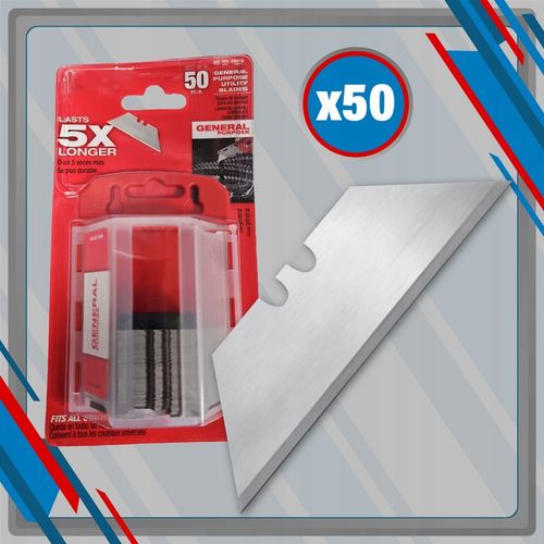 Ostrza do nożyków 61 mm wymienne 50 szt wkłady zapasowe ostre na Arena.pl