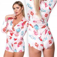 PIŻAMA DAMSKA Seksowne Body SŁODYCZE 190 r.XL