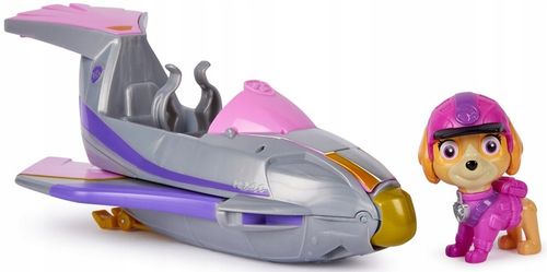 PSI PATROL POJAZD Z DŻUNGLI JUNGLE SKYE + FIGURKA RÓŻOWA na Arena.pl