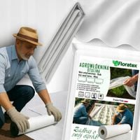 OTULINA 17g 1,6x20m AGROWŁÓKNINA BIAŁA OKRYCIOWA ZIMOWA do OCHRONY ROŚLIN