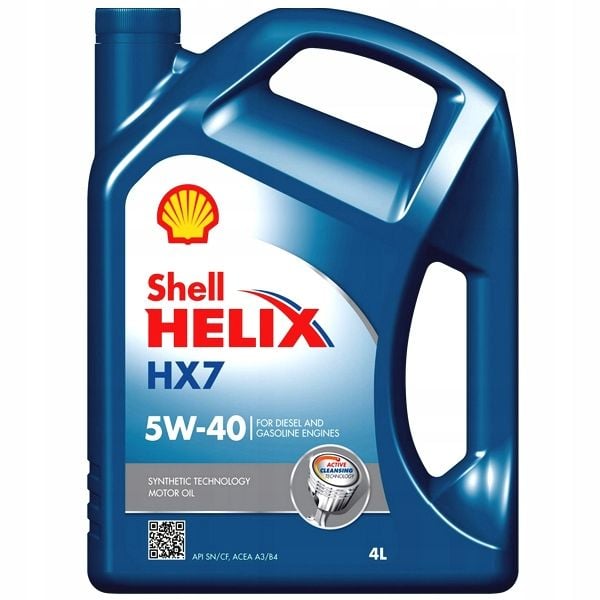Shell Helix HX7 5W40 olej silnikowy 4L zdjęcie 1