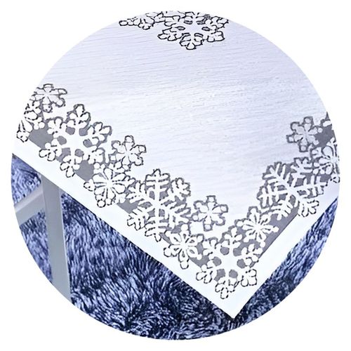 Serweta Biały Mikołaj 85x85 DomoweTekstylia | WN200M B85 | Boże Narodzenie na Arena.pl