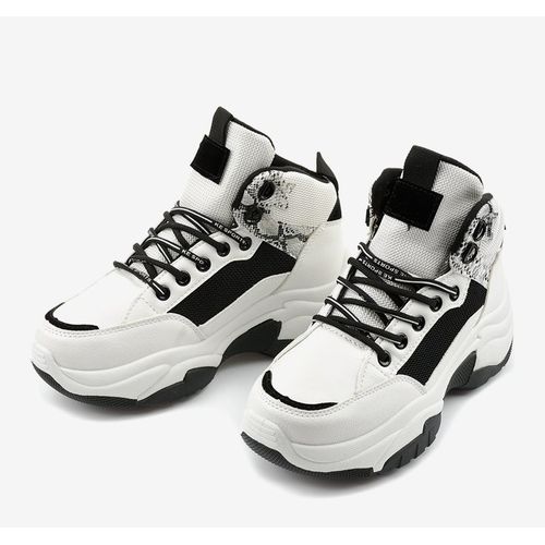 Białe sneakersy traperki Cirisesis r.36 na Arena.pl