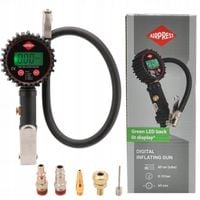 Pistolet do pompowania z wyświetlaczem cyfrowym 10 bar Airpress