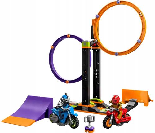 60360 - lego city - wyzwanie kaskaderskie - obracające się okręgi na Arena.pl