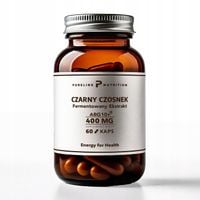 Czarny Czosnek 400 mg - 60 kapsułek - FERMENTOWANY BEZZAPACHOWY - Odporność