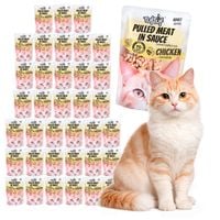 MOKRA KARMA DLA KOTA TUF TUF saszetka kawałki szarpane z kurczakiem 40x100g