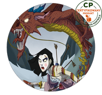 Opłatek na tort Mulan