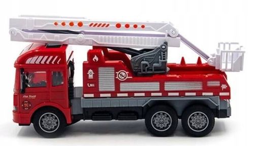 AUTO WÓZ STRAŻACKI STRAŻ POŻARNA STEROWANE NA PILOT Z DRABNINĄ DLA DZIECI na Arena.pl