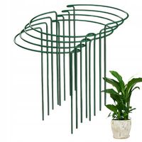 8 szt Podpórki do roślin kwiatów metalowe podpora do roślin MOCNE