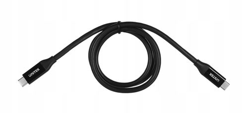 Kabel Unitek USB typ C - USB typ C 0,8 m czarny na Arena.pl